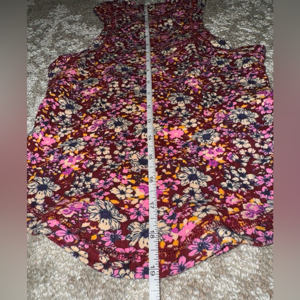 Free People Floral Sleeveless Top - Multicolor🌼 - Picture 11 of 12